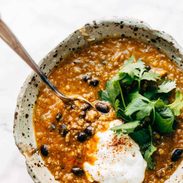 A picture of Rockin' 5 Ingredient Sweet Potato Turkey Chili