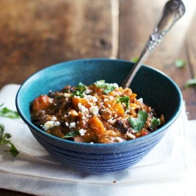 Healthy Jalapeño Sweet Potato Chicken Chili - Pinch of Yum